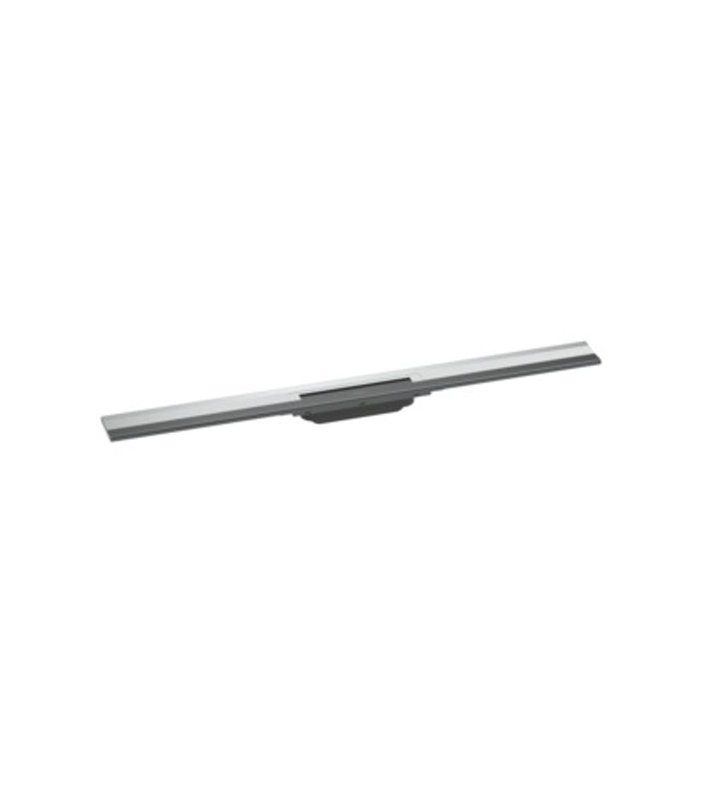 https://raleo.de:443/files/img/11eeea3d5404a80092906bba4399b90c/size_l/Hansgrohe-HG-RainDrain-Flex-Duschrinne-900-mm-kuerzbar-fuer-Wandmontage-chrom-56052000 gallery number 1